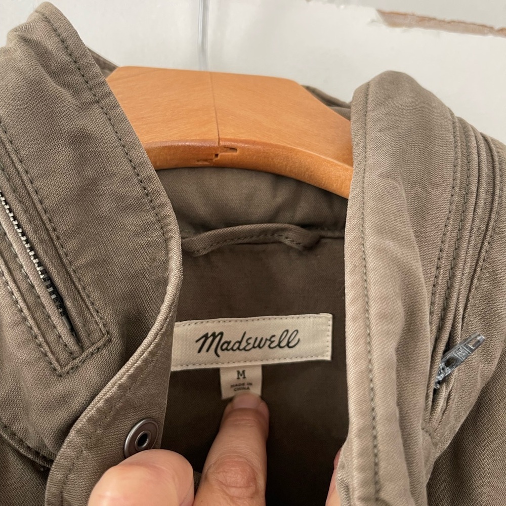 Madewell Men's Field Jacket in Tan - Picture 4 of 9